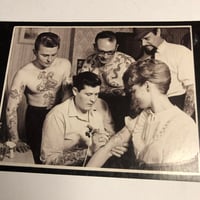 Image 2 of Amsterdam Tattoo Museum vintage post card 