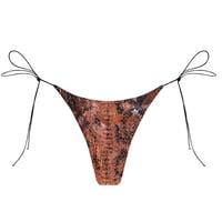 Image 1 of COOPER SNAKE BIKINI BOTTOM