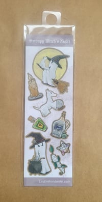 Sticker Strip--Swoopyville Witches' Night