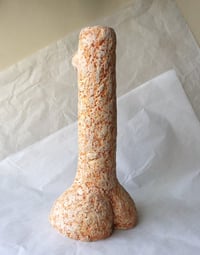 Image 5 of Handmade Sculptural Paper Mache Vase | Figurative Art Object