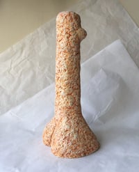 Image 2 of Handmade Sculptural Paper Mache Vase | Figurative Art Object