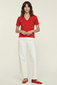 Image 1 of CAMISETA ROJA PERRITOS LOLITAS