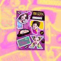 Mia Goth Sticker Sheet