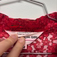 Image 4 of cdg girl lace blouse