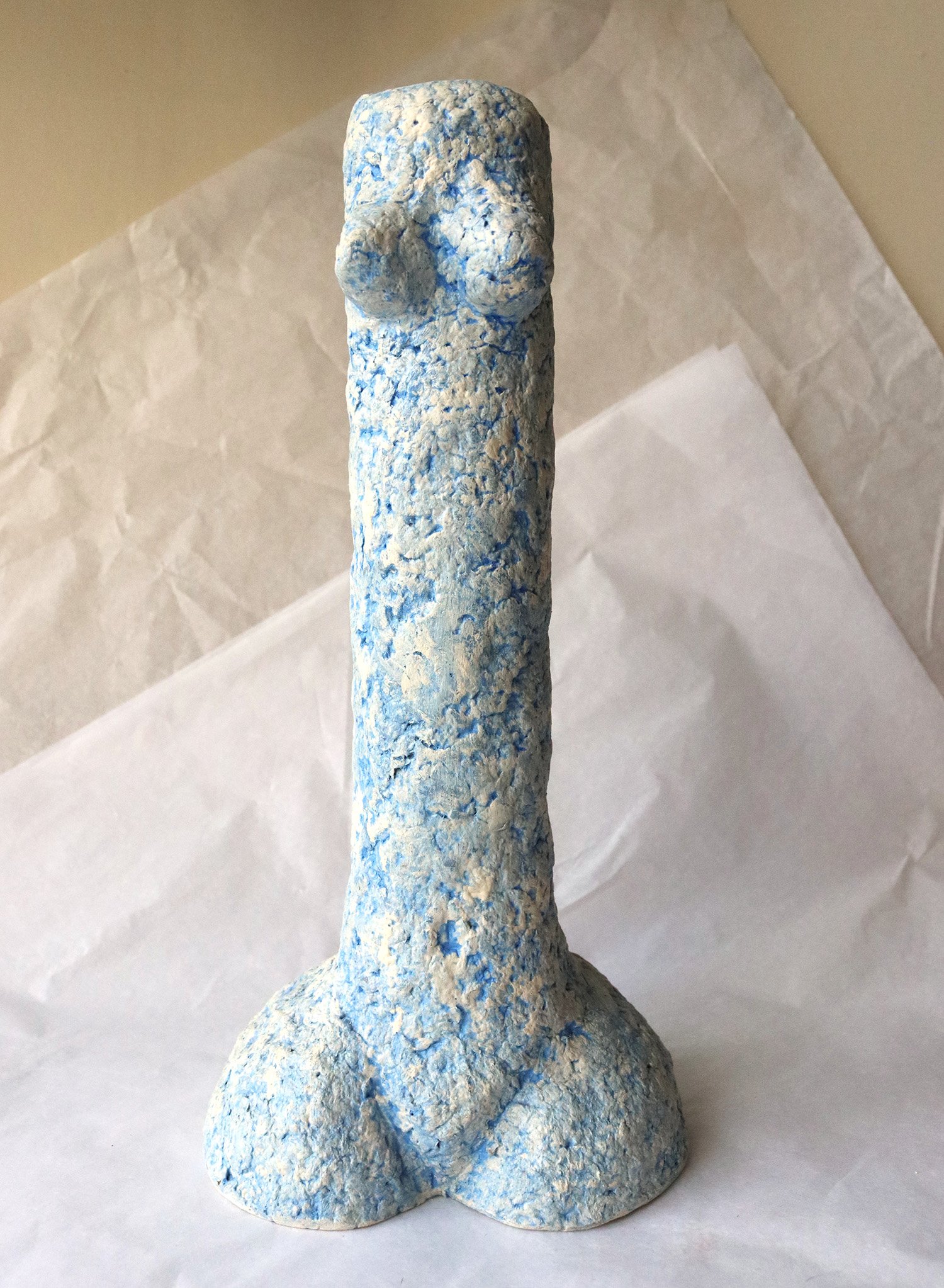 Female Form Sculpture | Contemporary Paper Mache Vase | Art Mood ...
