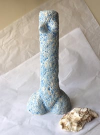 Image 3 of Female Form Sculpture | Contemporary Paper Mache Vase