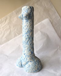 Image 2 of Female Form Sculpture | Contemporary Paper Mache Vase