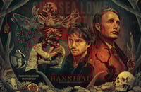 11x17 - Nothing Here is Vegetarian