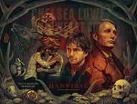 18x24 - Nothing Here is Vegetarian