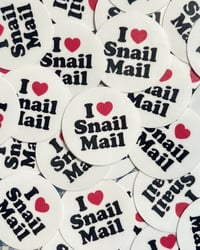 Image 3 of I Love Snail Mail sticker