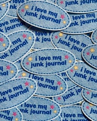 Image 1 of I Love My Junk Journal sticker