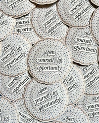 Image 2 of Open Yourself to Opportunity sticker