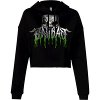 Image 1 of Neon Sermon "BatiBatt" Ladies Crop Hoodie