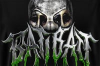 Image 2 of Neon Sermon "BatiBatt" Ladies Crop Hoodie