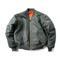 Image 1 of NYLON AVIATOR BOMBER JACKET - TCH3006