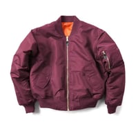 Image 5 of NYLON AVIATOR BOMBER JACKET - TCH3006
