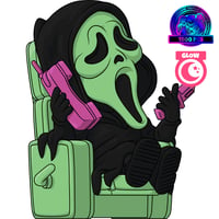 Image 2 of Exclusive YouTooz Lounging Ghost Face vinyl 
