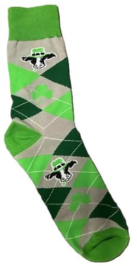 Image 1 of Irish Cow Socks
