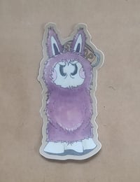 Image 1 of Vinyl Sticker--Swoopy Ghost as LaBOO-BOO