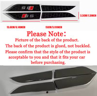 Image 4 of B9 A5/S5/RS5 Fender Emblem