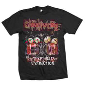Image of CARNIVORE "On The Threshold Of Extinction" T-Shirt 