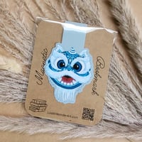 Image 4 of Magnetic Bookmark--TanTan the Blue Chinese Lion