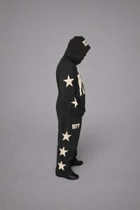 Image 4 of Black &  White B Bottom, sweatsuit