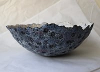 Image 3 of Handmade Sculptural Paper Mache Bowl – Textured Art Decor