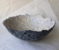 Image 11 of Handmade Sculptural Paper Mache Bowl – Textured Art Decor