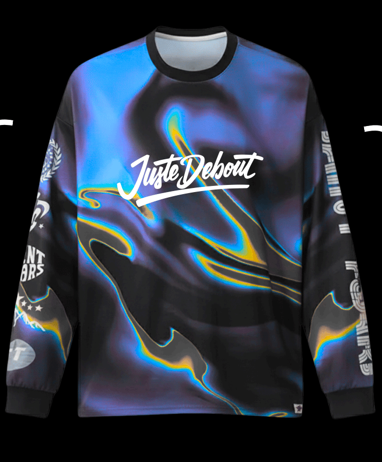 Image of NEW Longue sleeves JD 2026 collectors edition Blue and Grey