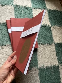 Image 4 of Carnet A5 mimosa or sur brique