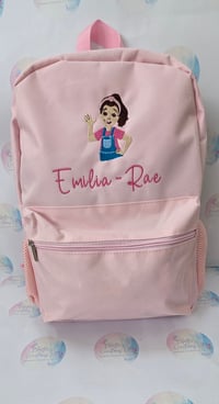 Image 1 of Personalised Miss Rachel Backpack 