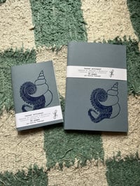 Image 1 of Carnet A5 ou A6 poulpe coquillage