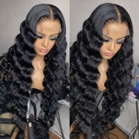Image 1 of 13x4, 13x6 Loose Wave Lace Frontal Wig