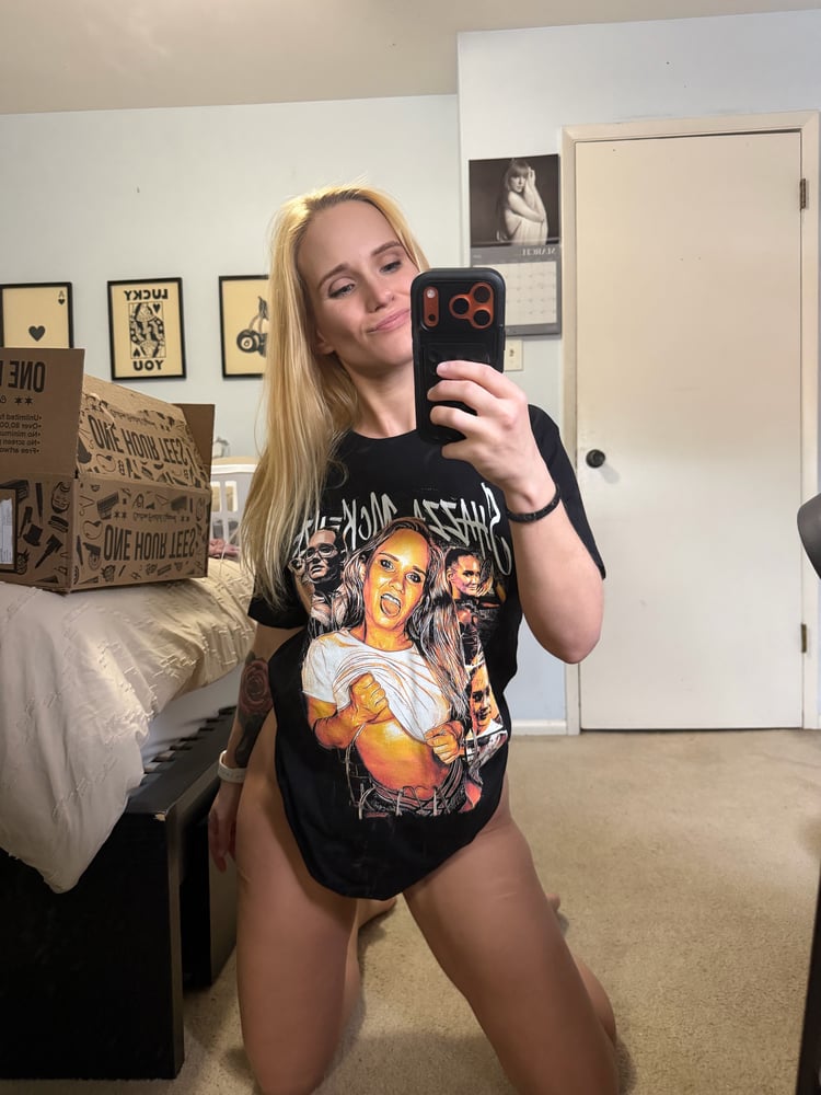 Image of Black Barbed-Wire Shaz T-Shirt