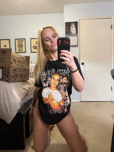 Image of Black Barbed-Wire Shaz T-Shirt