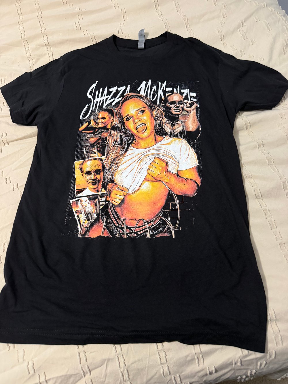 Image of Black Barbed-Wire Shaz T-Shirt