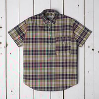 Image 1 of Terry Checkered Overshirt 