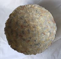 Image 3 of Sculptural Paper Mache Bowl | Modern Textured Decor