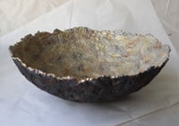 Image 15 of Sculptural Paper Mache Bowl | Modern Textured Decor