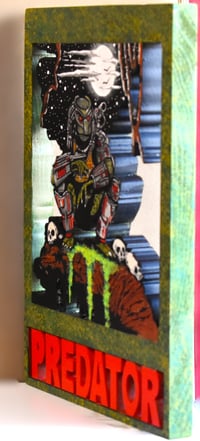 Image 11 of Predator 3D Hand Crafted Wooden Wall Hanging Artwork