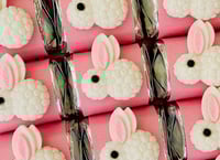 White Bouclé Rabbit Chocolate Nuggets
