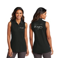 Image 1 of Custom Women's Sleeveless Polo