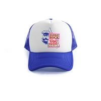 BOMBAY ROCK TRUCKER CAP (ROYAL/WHITE)