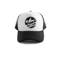 JET CLUB TRUCKER CAP (BLACK/WHITE)