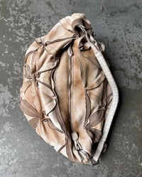 Image 3 of LEATHER SUEDE LEAF BAG
