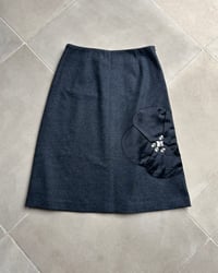 Image 4 of SONIA RYKIEL WOOL FLOWER SKIRT