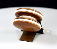 Image 3 of Argentine Lignum Vitae yo-yo, #2026-050
