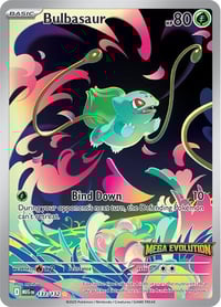 Bulbasaur - 133/132 (Mega Evolution Stamped) - Miscellaneous Cards & Products - Sealed