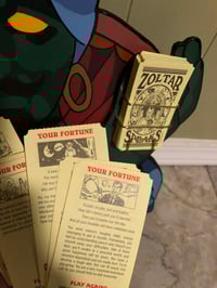 Image 2 of Handmade hand painted Zoltar fortune telling display lowbrow folk art 